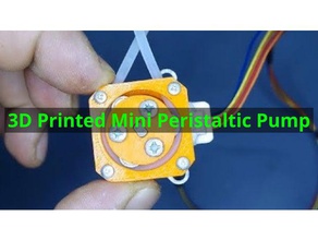 3d-gedruckte mini-peristaltikpumpe diy der Miniatur miniaturen nsfw 3d print model - Mito3D