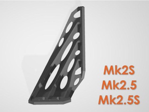 fuente de alimentación reemplazo frame brace original prusa mk2s mk25 rígida 3d la impresora partes pulsera alojamiento falta i3 mk2 3d print model - Mito3D