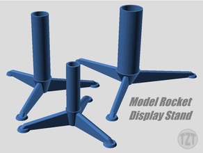 customizer Modell-Rakete-display-Ständer Modelle 3d print model - Mito3D