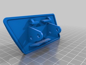vw passat cap headlamp cleaning automotive 3d print model - Mito3D