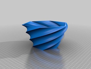 coil planter sculptures 3d print model - Mito3D