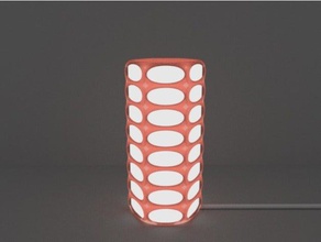hex de la lampe le bricolage 3dprintable cloudturtlez cool en vedette hexagone hexagonal high poly led à lumière l'éclairage bande veilleuse aléatoire l'aléatoire vase wow 3d print model - Mito3D