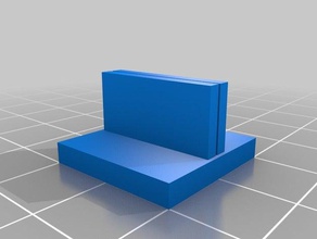 Papier-Stehplatzinhaber-Basis Spiele Brettspiel miniaturen rpg wargame 3d print model - Mito3D