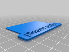 card reader insert v2 andere 3d print model - Mito3D