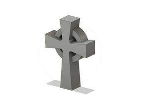 saxon pendentif en forme de croix bijoux celtique crucifix vegoilguy 3d print model - Mito3D