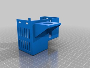 adimlab extruder cover probe mount 3d printer parts 3d print model - Mito3D