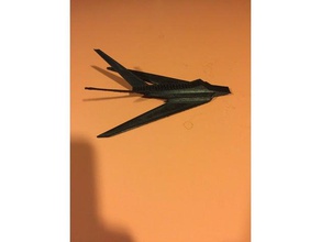 stealth fighter 1 vehicles 3d print model - Mito3D