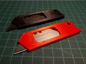 la luz deber navaja con bloqueo de cuchilla mano herramientas 3d print model - Mito3D