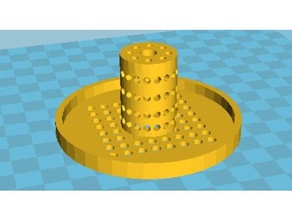 fish bowl tampa da bomba animais de estimação filamento tanque peixes 3d print model - Mito3D