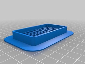 aquarium hood grid cover household customized 3d print model - Mito3D
