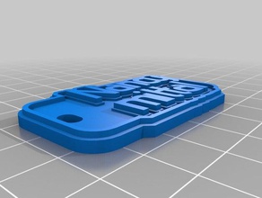 nancy trousseau de clés personnalisé 3d print model - Mito3D