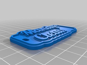 mandy llaveros personalizado 3d print model - Mito3D