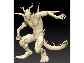 barbed devil toy game accessories 3d print model - Mito3D