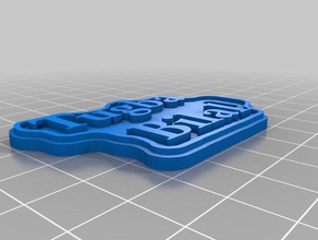 özelleştirilmiş çoklu satır etiketi beta benim işaretler logoları 3d print model - Mito3D