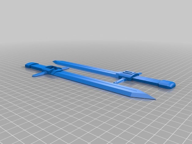 potp predaking espada primer maestro del puerto de juguete juego accesorios 3D print model - Mito3D