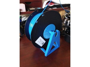 two bearing-based spool holder 3d printer accessories filament 3d print model - Mito3D