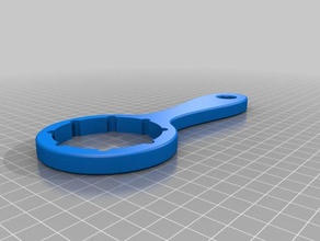5-litre container lid opener 8-lipped caps hand tools 3d print model - Mito3D