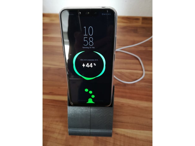 huawei mate 20 lite-Ladestation docking-station Handy android aufladen - Verbindung praktisch handyhalterung htc ladestation Telefon phonestand samsung usb 3D print model - Mito3D