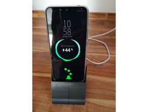 huawei mate 20 lite charging stand docking station mobile phone android connection handy handyhalterung htc ladestation phonestand samsung usb 3d print model - Mito3D