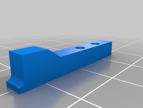 barricage stockade 2 stage trigger toys & games nerf blaster gun mod 3d print model - Mito3D