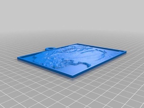 gio 2d a arte personalizado 3d print model - Mito3D
