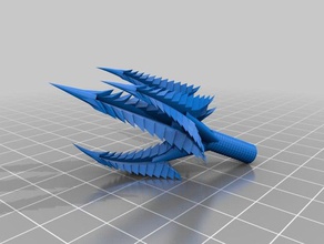 Pfeil Kopf resonantic Zeit penetrator hobby 3d print model - Mito3D
