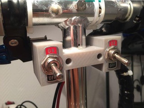 interruptor de montaje e-scooter electrónica 3d print model - Mito3D