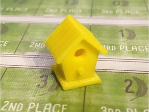 birdhouse game piece wingspan toy accessories boardgame boardgames meeple meeples stonemaier games wing span 3d print model - Mito3D