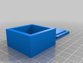 box 40x40 mm electronics 3d print model - Mito3D