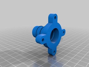 bilge pump hose connector parts 3d print model - Mito3D