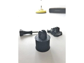 gopro-led-Licht-Halter sport im freien gopro Helm Halterung mount Kamera am montieren israel led-Halter led-Fassung 3d print model - Mito3D