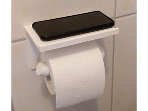 toilet paper holder bathroom 3d print model - Mito3D