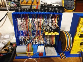 el cable de puente pie la electrónica jumperwire titular 3d print model - Mito3D