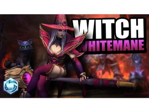 witch whitemane wow-hots models 3dmodel dnd mini miniature dungeonsanddragons dungeons dragons female heroes storm stl switch swithcblade key thick warcraft whiteboard marker woman world 3d print model - Mito3D