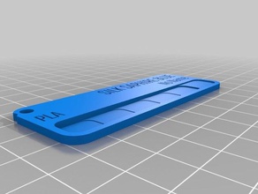 soie saphir bleu 3d de l'imprimante accessoires personnalisé 3d print model - Mito3D