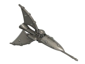 eldar destroyer 3 les jouets jeux battlefleet gothic bfg 3d print model - Mito3D