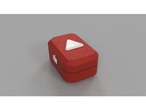 lunchbox youtube gadgets brotbox brotbchse lunch-box pausenbrot 3d print model - Mito3D