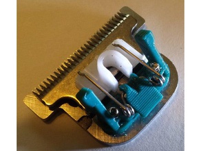 wahl 9818l t-blade clip de retención cuarto baño 3d print model - Mito3D
