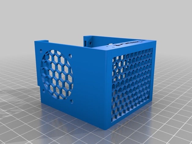 led hotendcover anycubic i3 mega 3d de l'imprimante pièces del mont la bande 3D print model - Mito3D