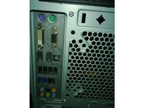 io shield ga-q77m-d2h ga-q87m-d2h motherboards computer 3d print model - Mito3D