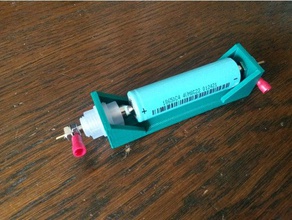 18650 mesure de résistance titulaire l'électronique les batteries lithium-ion la 3d print model - Mito3D