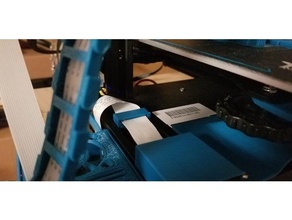 2040 4040 grandes cable de cinta la ranura guía 3d impresora accesorios soporte ender 3 tarjeta sd 3d print model - Mito3D