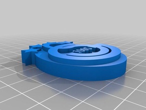 galatasaray logosu 3d printing 3d print model - Mito3D