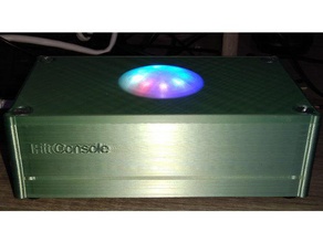 raspberry pi consola de jogos vídeo anel do diodo emissor caso retropie 3d print model - Mito3D