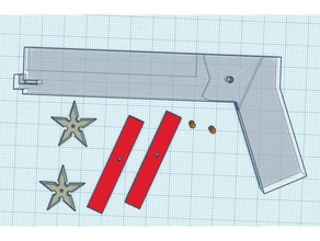 shuriken silah remix güncellendi 3d baskı 3d print model - Mito3D