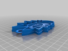 rick morty keychain 3d printing tests 3d print model - Mito3D