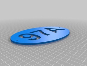 my customized street number household 3d print model - Mito3D