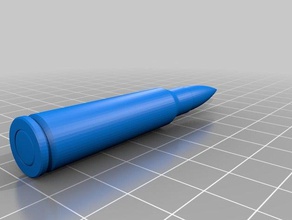 75x54mm french bullet replica scans replicas 3d print model - Mito3D