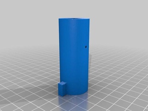 remixed door handle breakdown into parts replacement blank clean 3d print model - Mito3D