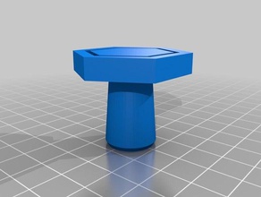my customized door knob drawer pull maker decor 3d print model - Mito3D